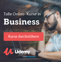 Top Business Kurse bei Udemy